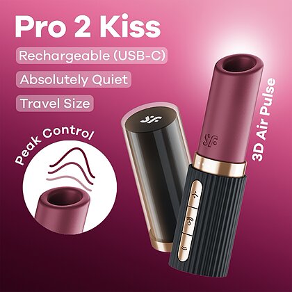 Vibrator Pro 2 Kiss Air Pulse Mov 6