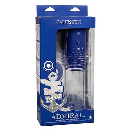 Pompă Penis Rechargeable Albastru 2