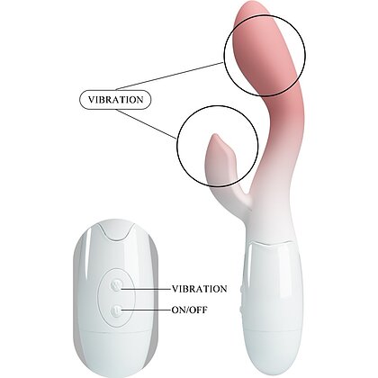 Pretty Love Debra – Stimulator Dual G și Clitoris, 30 Moduri Roz 5