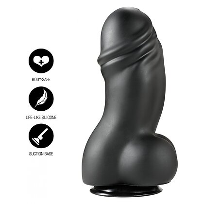 Hidden Desire Fat Boys Dildo PVC 22cm Negru 7