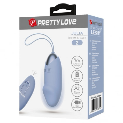 Pretty Love Julia - Ou Vibrator Albastru, 12 Moduri 6