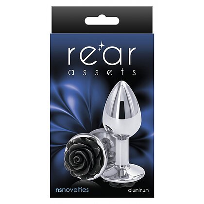 Anal Plug Rear Assets Rose Negru 2