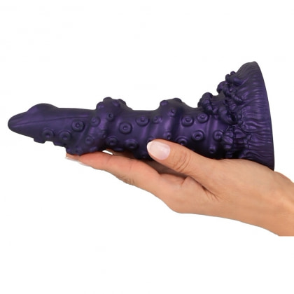 Octopus Prime — Dildo Din silicon Lichid, Ventuză 20.2 cm Mov 5