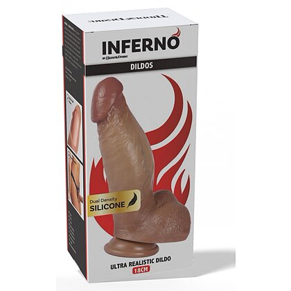 Hidden Desire Dildo Realist 18cm Ventuză Discretă 8