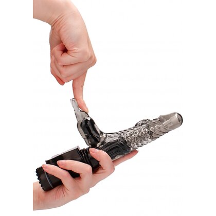 Vibrator Shots Vibrating Rabbit Negru 3