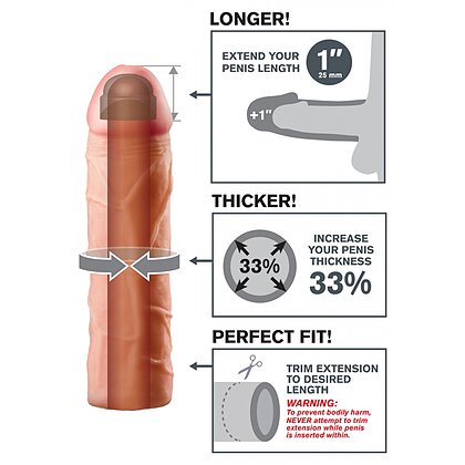 Prelungitor Penis Fantasy Perfect Extension 3