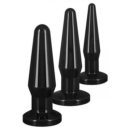 Set 3 Anal Plug Best Buddies Negru