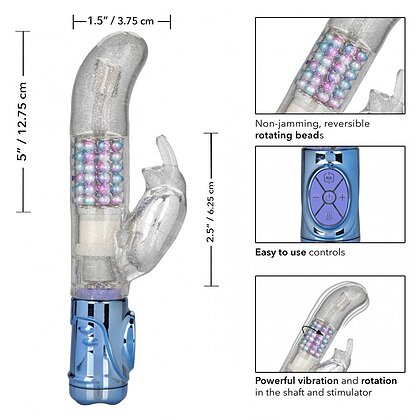 Vibrator Rabbit Party in My Pants Transparent 5