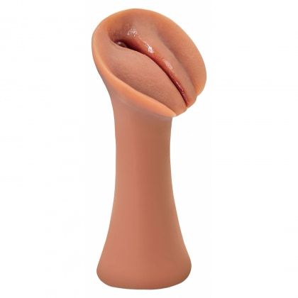 Slippery Slit Masturbator Auto-lubrifiant Caramel 3