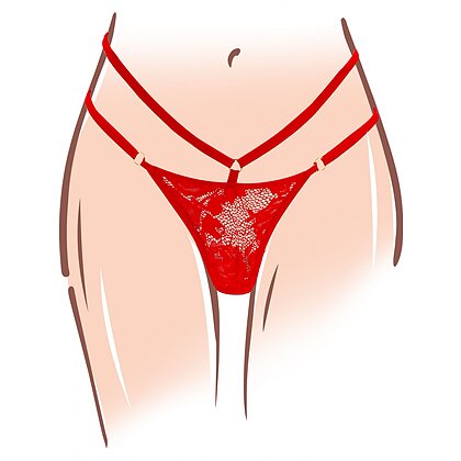 Divine Panty Vibe Roșu 6