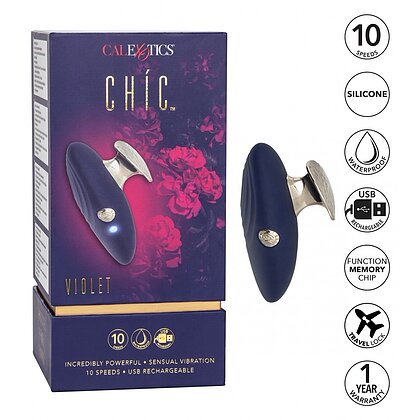 Vibrator Portabil Chic Albastru 4