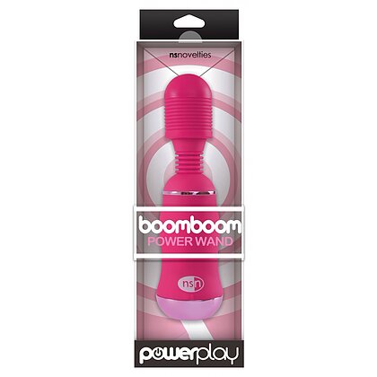 Vibrator Boomboom Power Wand 18cm Roz 2