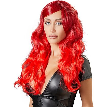 Perucă Cottelli Collection Wig Wavy Long Roșu 2