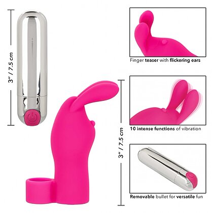 Vibrator Clitoridian Finger Bunny Roz 7
