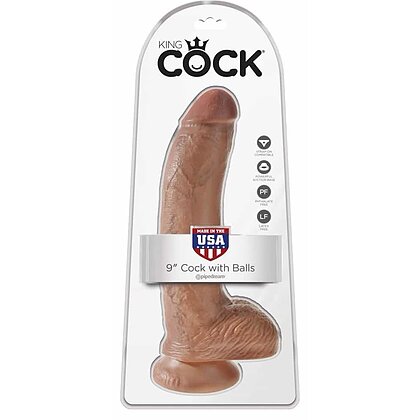 Dildo Realistic King 22.9cm cu Ventuză 4