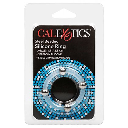 Inel pentru Penis Steel Beaded cu Bile din Oțel 5