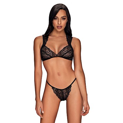 Set Obsessive Elisetta Negru L-XL