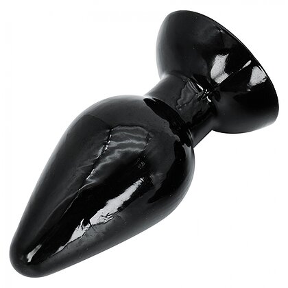Plug Anal XXL 14 cm — Negru, Bază Lată Pentru Siguranță 3