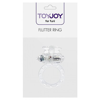 Inel Penis Cu Vibrații Flutter-Ring Transparent 2