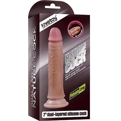 Dildo Realistic 17.8cm Dual Layered 11