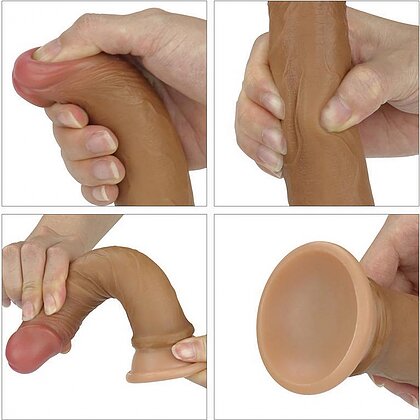 Dildo Realistic 17.8cm Dual Layered 7