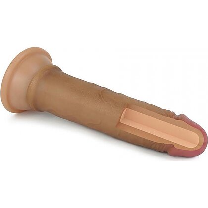 Dildo Realistic 17.8cm Dual Layered 10