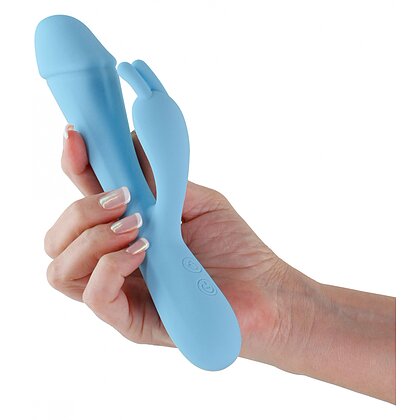 Scarlett Obsessions – Rabbit Vibrator 3 Viteze, IPX7 Albastru 2