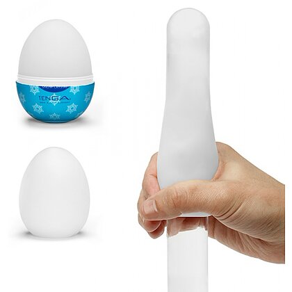 Tenga Egg Snow Crystal Albastru 4
