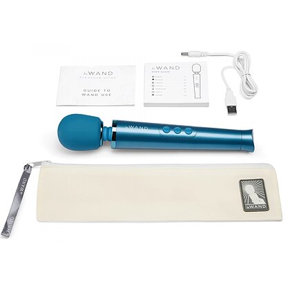Vibrator Le Wand Petite Massager Albastru 3