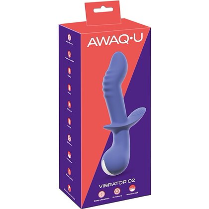 AWAQ.U Vibrator 2 – 10 Moduri, Dublu Motor, Reîncărcabil
