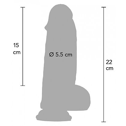 Ultra Realistic Dildo Silicon 22 cm 7
