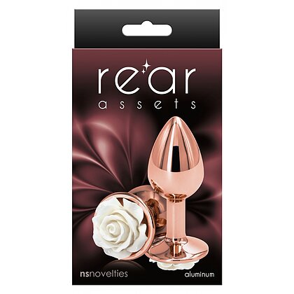 Dop Anal Rose Small Alb 2