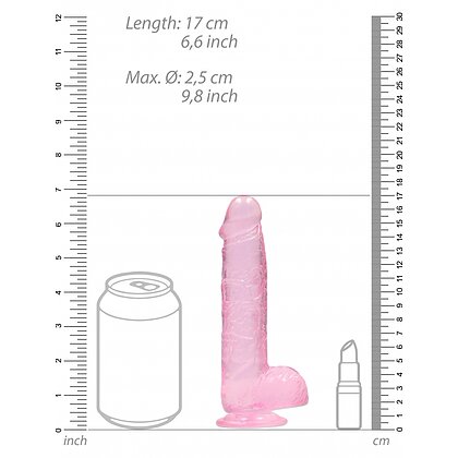 RealRock Crystal Roz 17cm 5
