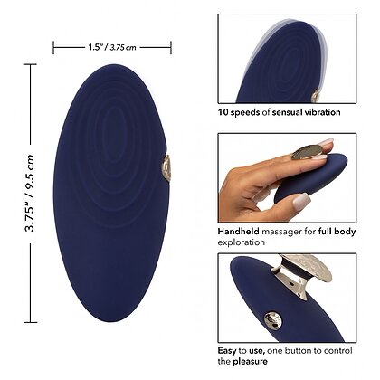 Vibrator Portabil Chic Albastru 6