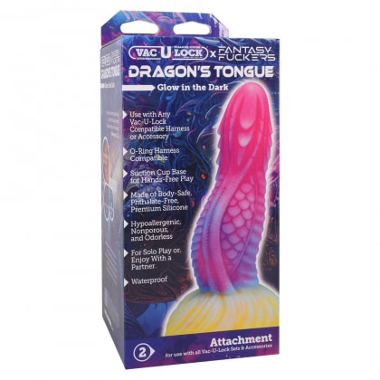 Limba De Dragon Fosforescent Doc Johnson – Multicolor 5