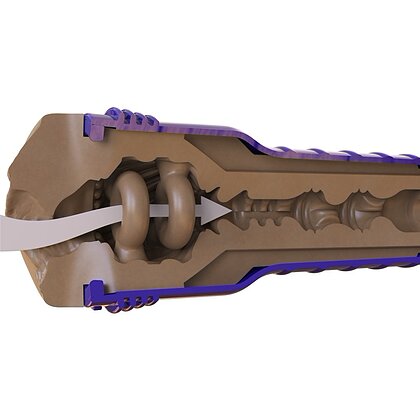Fleshlight Boost Dark – Turbo Tech, Interior Texturat Maro 6
