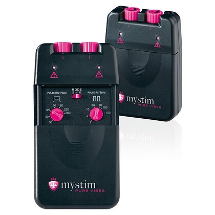Mystim Pure Vibes Unitate Analog Pentru Electro-Stimulare Negru 2