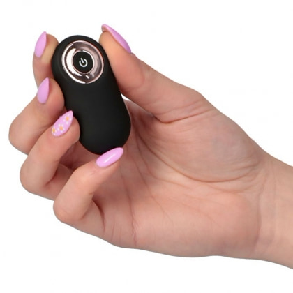 Oul Vibrant Toyz4lovers Reîncărcabil cu Telecomandă Wireless Negru 4