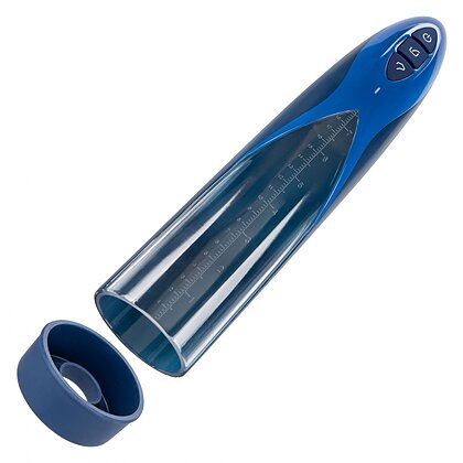 Pompă Penis Rechargeable Waterproof Albastru 9