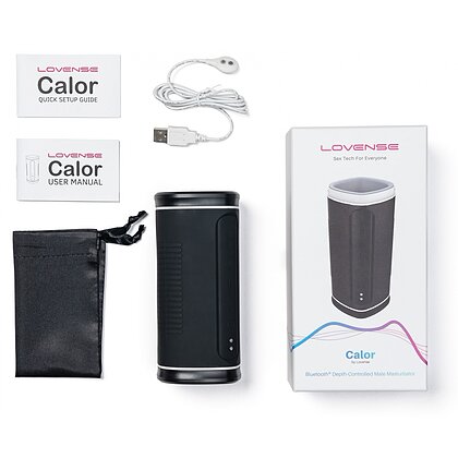 Lovense Calor Depth-Controlled Male Masturbator Alb 4
