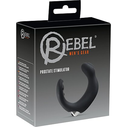 Rebel Prostate Stimulator Negru Silicon 10