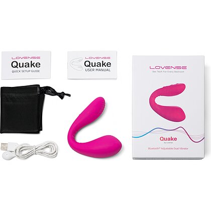 Vibrator Ajustabil Lovense Dolce Dual Roz 7