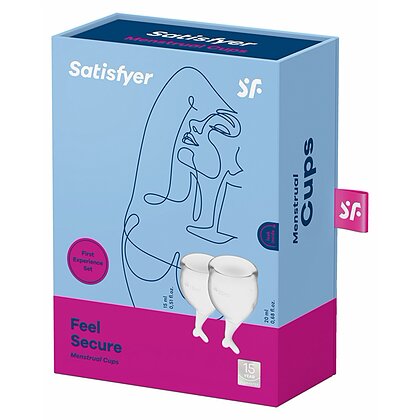 Satisfyer Feel Secure Menstrual Cup Set 2