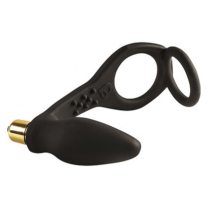 Anal Plug Vibrator cu Inel Ro-Zen Negru 2