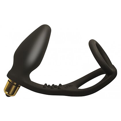 Anal Plug Vibrator cu Inel Ro-Zen Negru 3