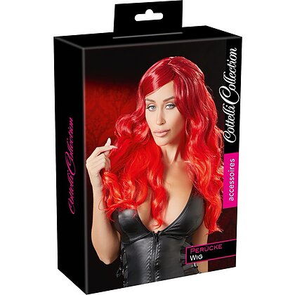 Perucă Cottelli Collection Wig Wavy Long Roșu 3