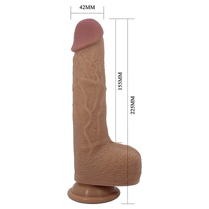 Pretty Love Tommy Vibrator Realist 3 Moduri cu Ventuză 6