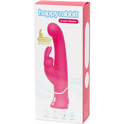 Vibrator Rabbit Punctul G cu Stimulare Clitoridiană Roz 5