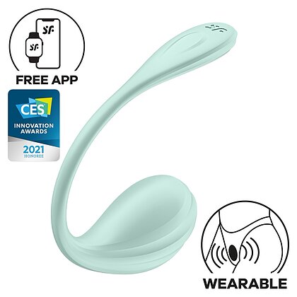 Satisfyer Smooth Petal Connect 12 Moduri App Control Verde 5