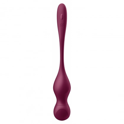 Satisfyer Love Birds Vary Set Kegel Reîncărcabil 3 Greutăți Vișiniu 3